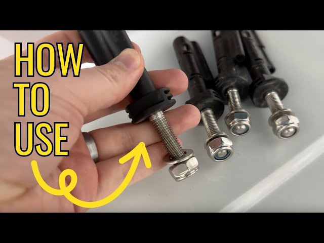 How to Use the Maxtrax Mounting Pins -- MAXTRAX Mounting Pin Set