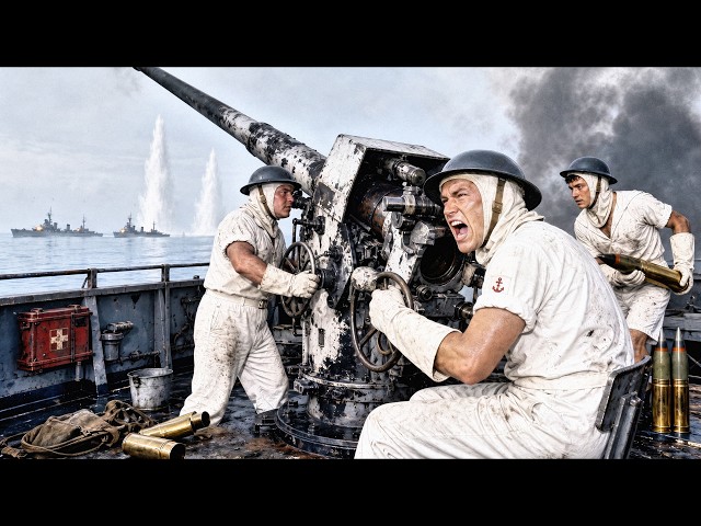 How An Australian Warship Died Fighting 3 Japanese Heavy Cruisers To The Last Gun