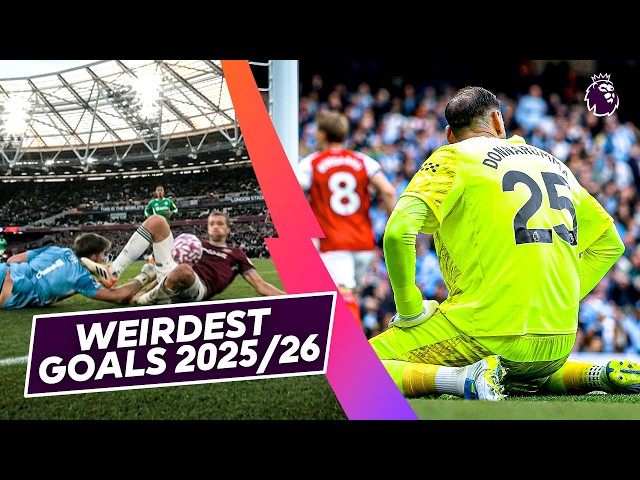 The STRANGEST GOALS Of The 2025/26 Premier League Season