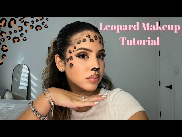 Leopard Print Makeup Tutorial 🐆 | Easy & Budget-Friendly Products