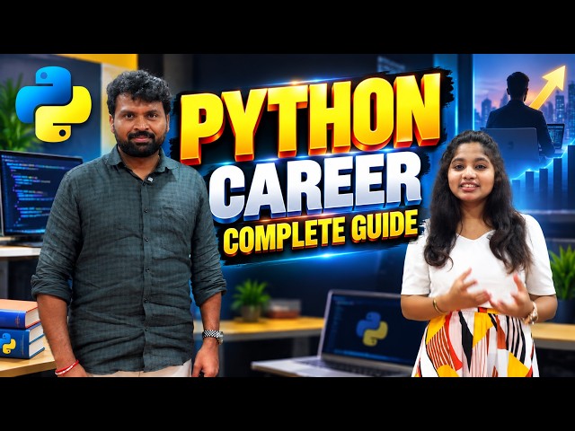 Python Career Roadmap 2026 | Skills, Jobs & Future Scope | Best Python Training In Hyderabad |Vcube