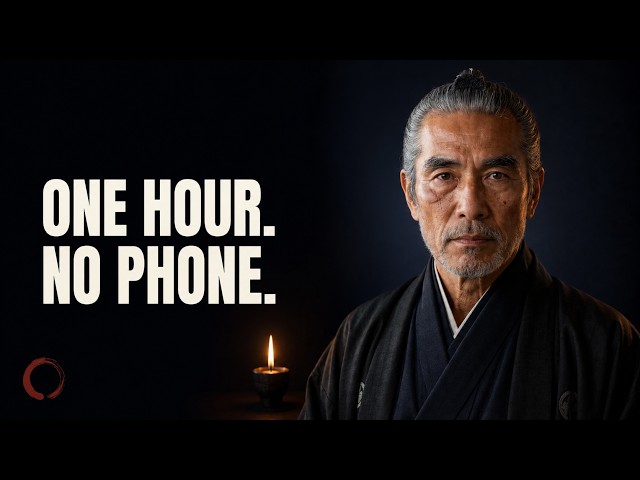 How to Force Your Brain to Sit Still for One Hour (The Zanshin Method)