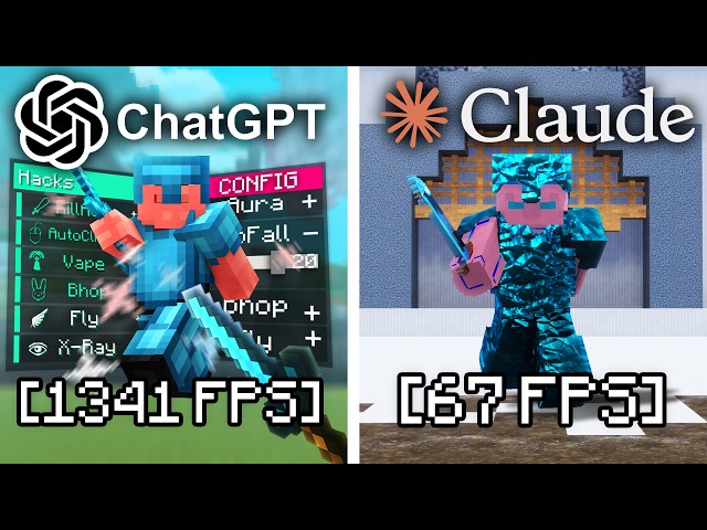 ChatGPT vs Claude Make Minecraft Client From Scratch