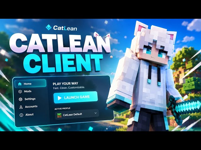 CatLean Client - The Best Free Minecraft Hacked Client for Java in 2026! (1.21 - 1.21.11+) NO BAN