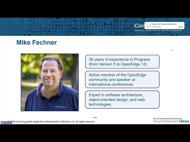 AI-Powered Modernization of OpenEdge Applications with the SmartComponent Library