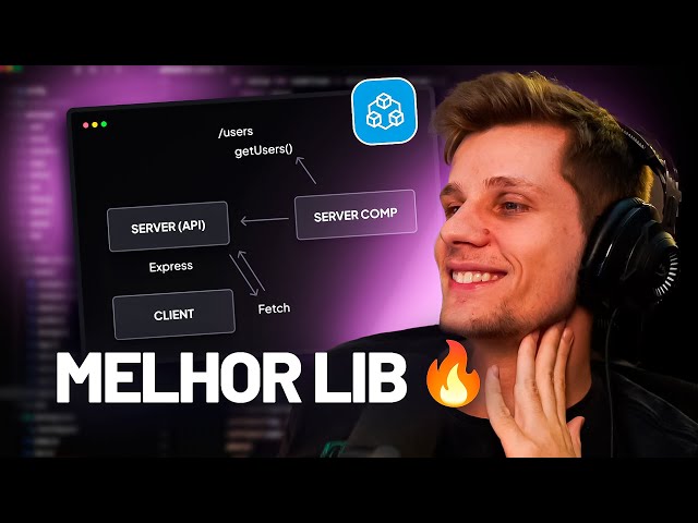 Vai criar um app full stack com Next.js? Essa é a MELHOR lib!