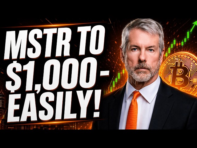 BITCOIN MOONING - MSTR IS GOING TO $1,000 - EASILY! SAYLOR WINS!