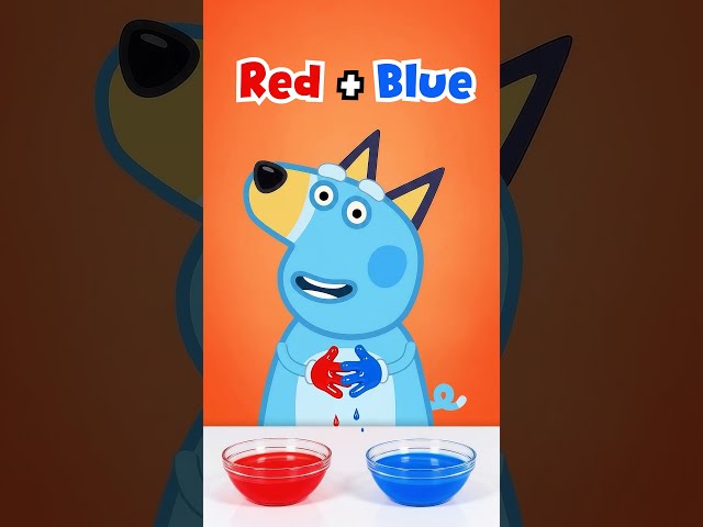 Mix Red, Yellow & Blue Colors 🔴🟡🔵