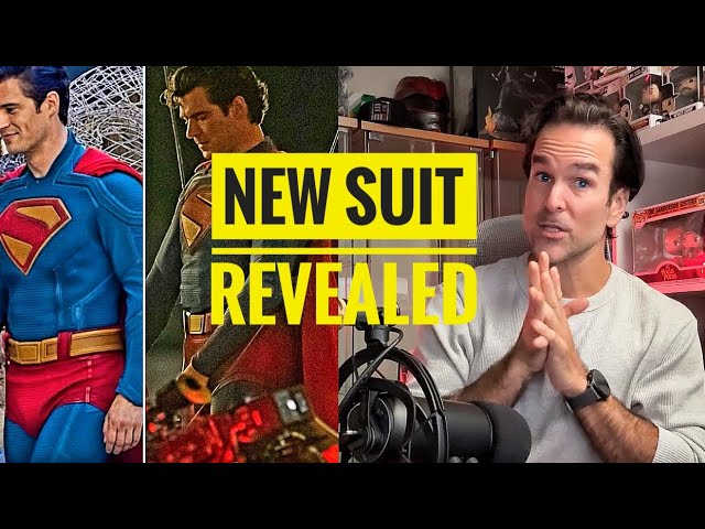 Man Of Tomorrow Superman Suit Revealed | First Look