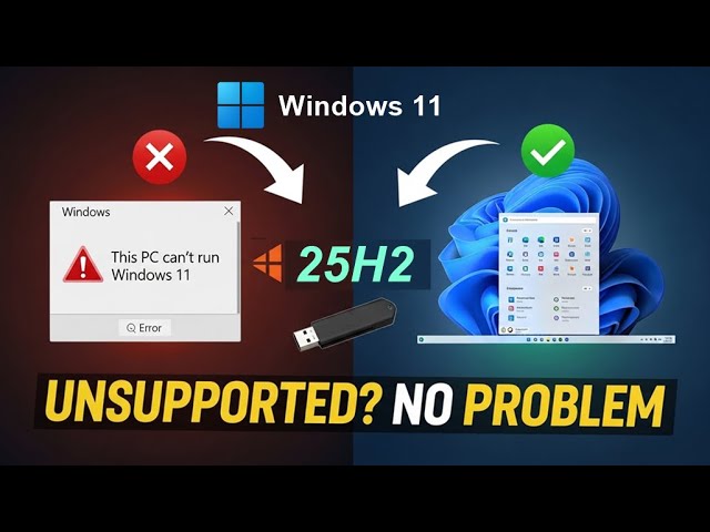 How to Install Windows 11 on Unsupported PCs Using Rufus (2026)