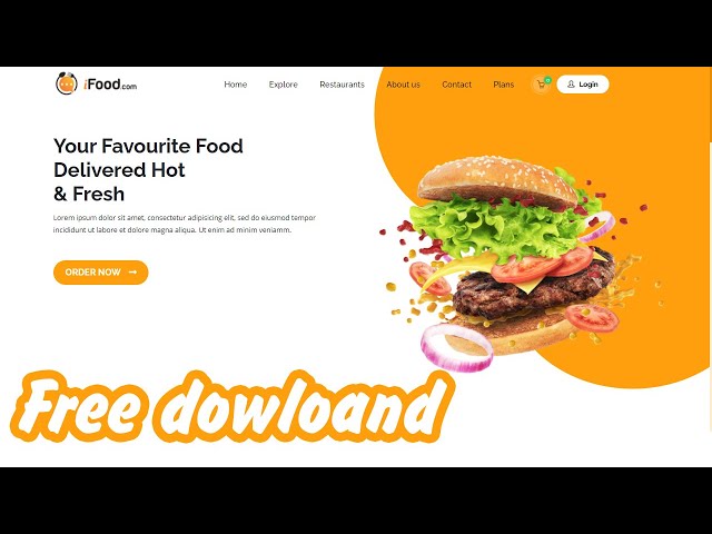 PHP & MYSQL Source code of system food delivery and ordering with map