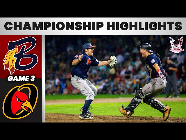 2023 Cape Cod Baseball League Championship Highlights, Game 3: Bourne Braves vs. Orleans Firebirds