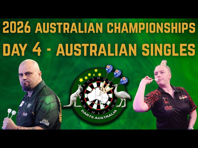Darts Australia  MENS and Ladies Singles Championship   -  2026