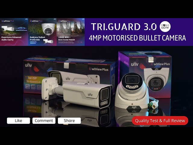 Uniview 4MP Tri-Guard 3.0 Camera | Night Colour, AI & Active Deterrence | Real Night Test & Review