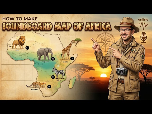 How to Make an Online Soundboard Map of Africa
