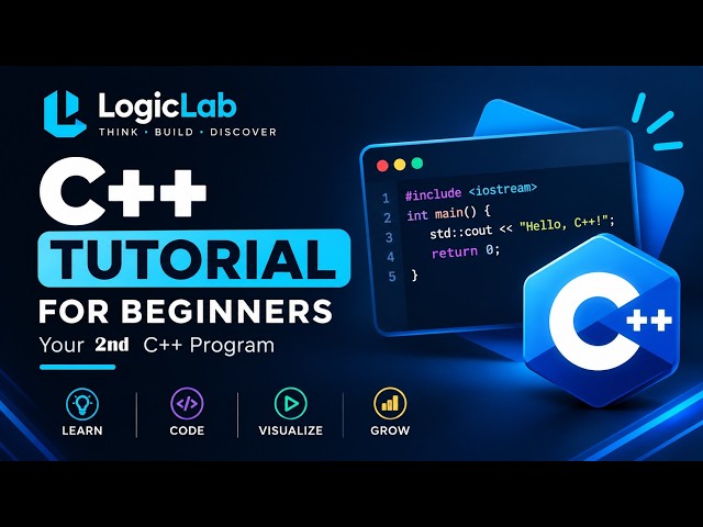C++ Tutorial for Beginners #2 — How C++ Code Becomes a Program