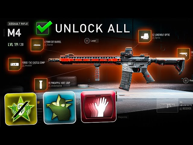 THE SECRETS TO CREATE-A-CLASS in MWII (Unlock ALL Attachments)