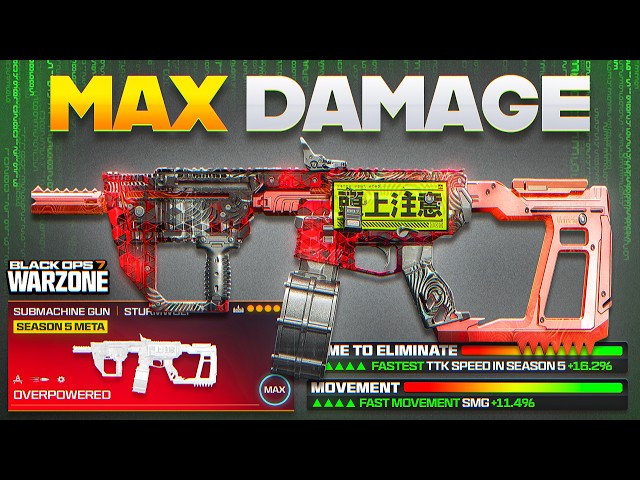 I Found the BEST STURMWOLF META LOADOUT in Warzone BO7! (Best Sturmwolf 45 Class Setup)