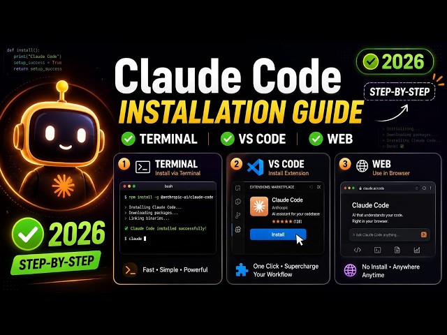 Claude code installation options