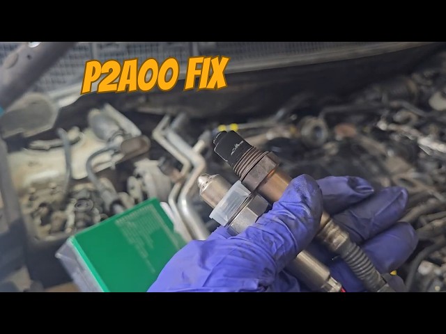 Nissan Qashqai P2A00 & P1525 Fix | Oxygen Sensor Diagnosis
