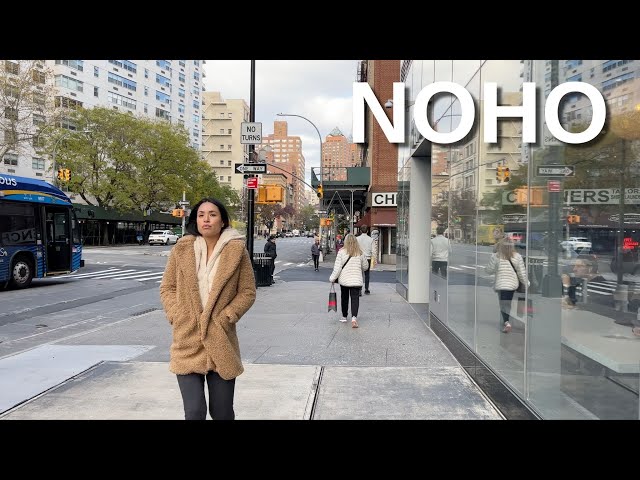 NEW YORK CITY Walking Tour [4K] - NOHO