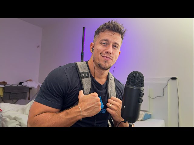ASMR Boyfriend Comes Home From the Gym (Personal Attention, Whispering, Kisses)