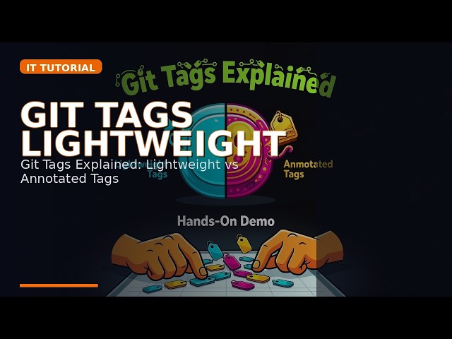 Git Tags Explained: Lightweight vs Annotated Tags + Hands-On Demo