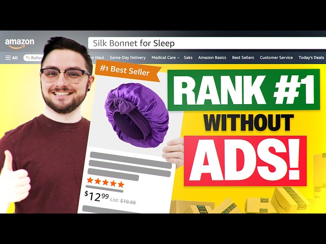 Amazon SEO Guide - How to rank #1 on Amazon without ads in 2026