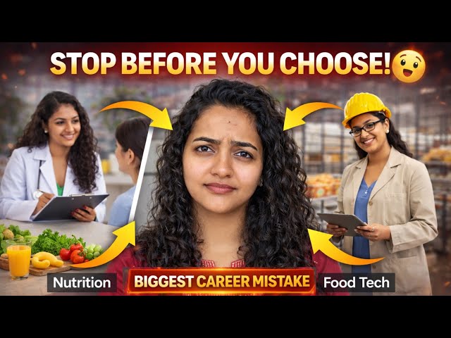 Food Science vs Nutrition vs Food Tech | English | Which Career is Best? (Real Truth!) Harshitha 