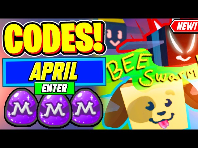 ⚠️New⚠️ ALL WORKING CODES For Bee Swarm Simulator April 2026 - Roblox Bee Swarm Simulator Codes