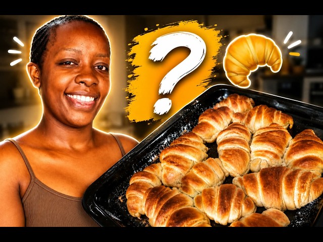 👉 No Eggs.! No Milk. ! No Butter. ! Can I REALLY Make Croissants?! 😳🥐| Must Try