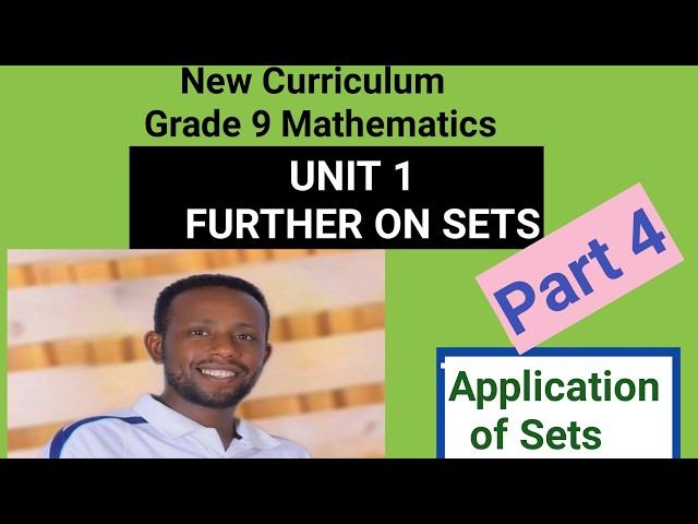 #application #set #maths #tutorial
