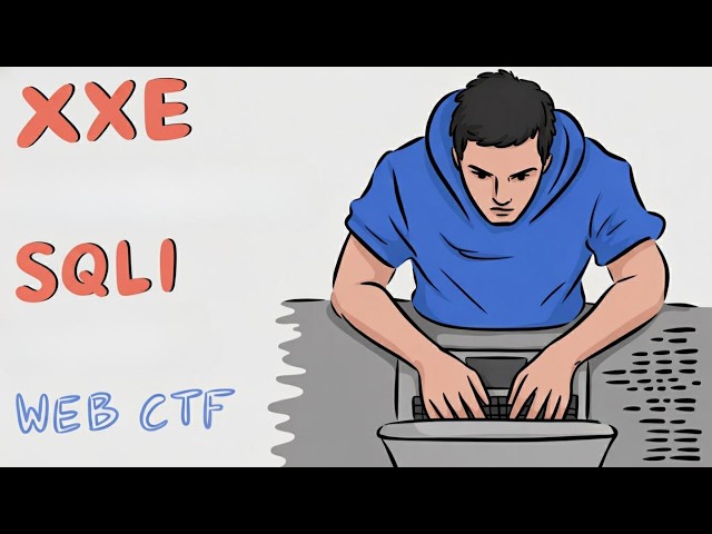 XXE + SQL injection easy web challenge from QnQsec CTF