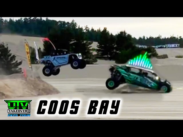 Coos Bay UTV Take Over- Jumps in the Group ride get crazy. Hillside Race and More
