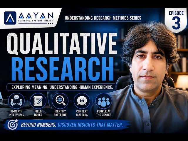 Understanding Qualitative Research | Research Methods Series|Episode 3