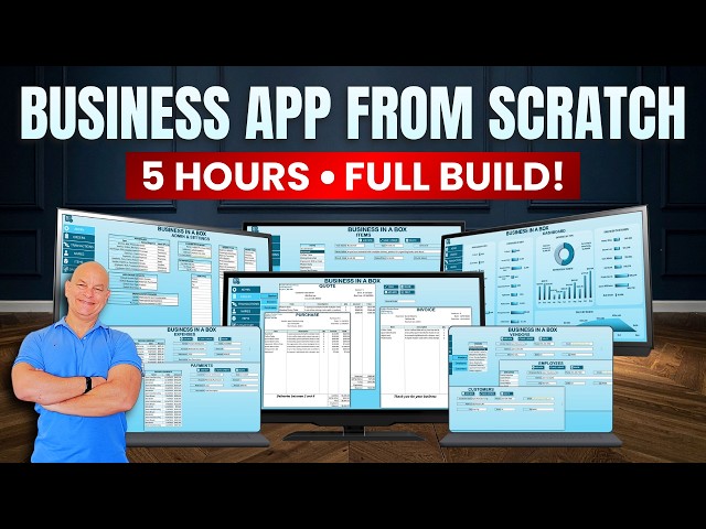 One Workbook Handles Your Whole Business—Invoicing, Inventory, Orders & Reports