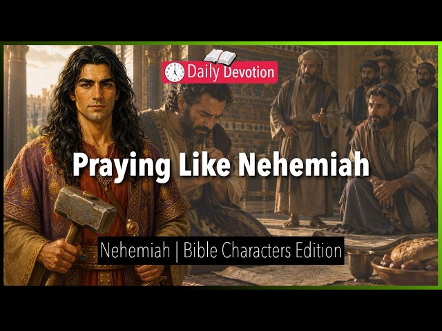 August 26:  Praying Like Nehemiah - Nehemiah 1:1-11 - 365 Daily Devotions