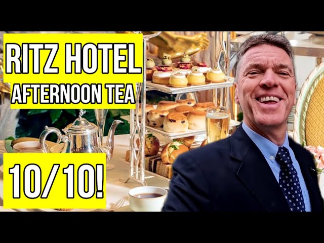 Inside The Ritz Hotel's Afternoon Tea Plus Unlimited Food Hack!