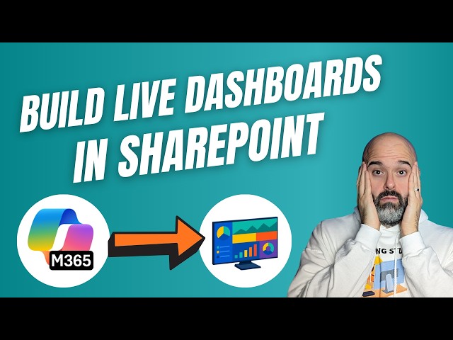 SharePoint Just Got Live Dashboards, Here's How Copilot Builds Them