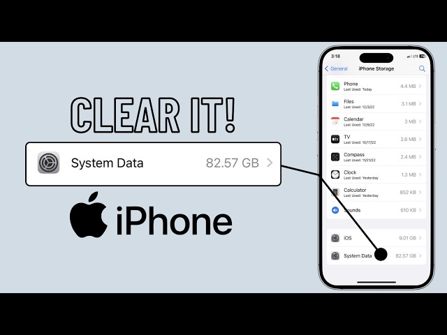 How to Clear System Data Storage on iPhone
