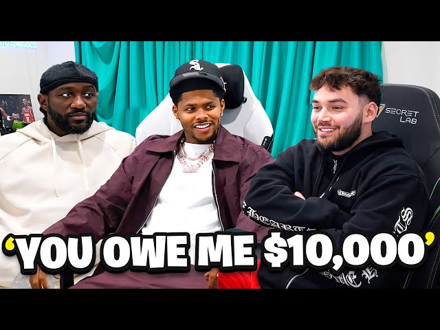 Adin Ross Gets PRESSED by Terence Crawford & Shakur Stevenson!