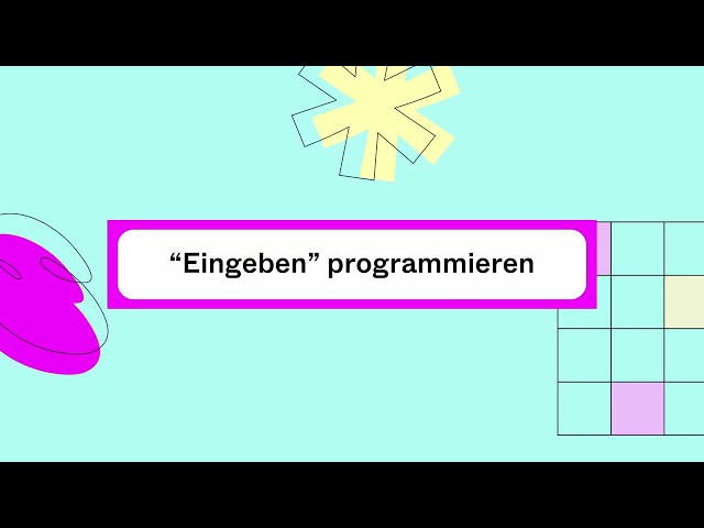 Bau dein Vokabelquiz in Scratch – Teil 2 | OER von Jugend hackt 2 Go