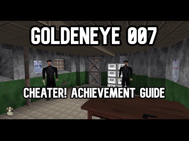 Goldeneye 007 Cheater! Achievement Guide - Archives 00 Agent Speed Run