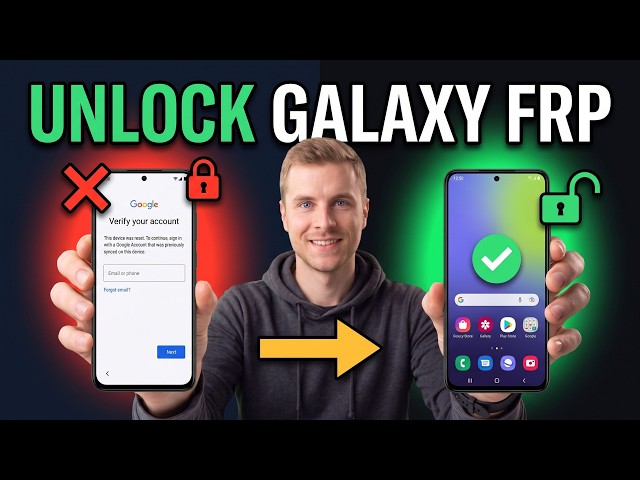 How to Bypass FRP Lock on Samsung: Remove Verify Your Account Screen Fast!