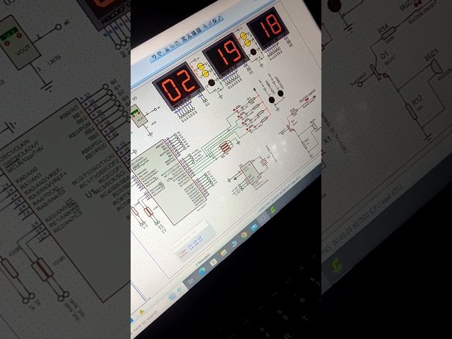 Digital Clock using 7 Segment Display with PIC Microcontroller