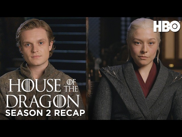 Tom Glynn-Carney & Emma D'Arcy Recap Season 2 | House of the Dragon | HBO