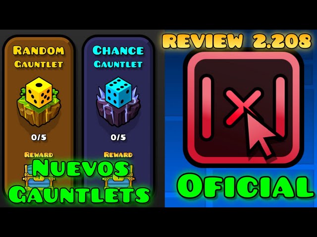 NEW UPDATE! REVIEW PART 1 | Geometry Dash 2.208