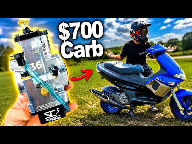 ¡Le puse un SmartCarb a mi scooter! Gilera Runner 172cc
