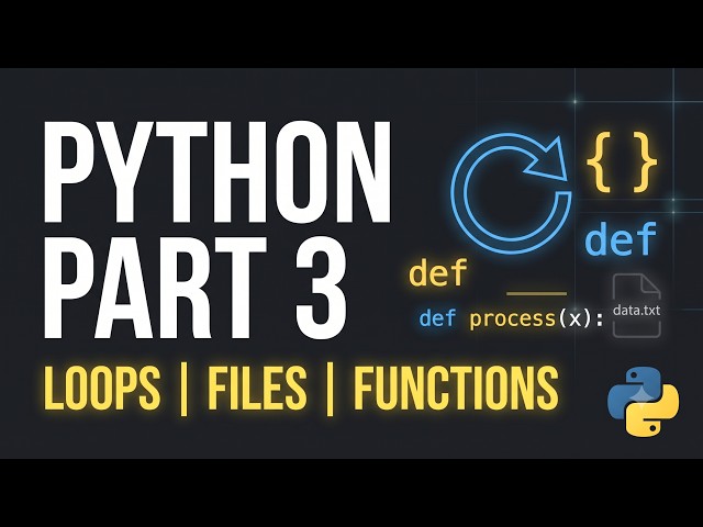 Python Control Flow, File Handling & Functions | Computational Physics Sem 3 | Module 2 Part 3