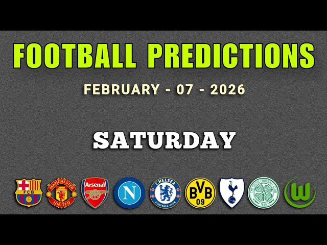FOOTBALL PREDICTIONS TODAY  | Premier League | Bundesliga | La Liga | GoalIQ, #footballprediction